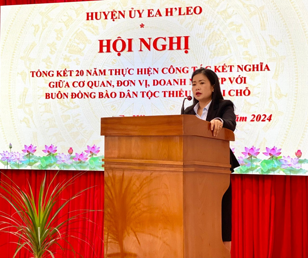 Hội nghị tổng kết 20 năm triển khai thực hiện công tác kết nghĩa